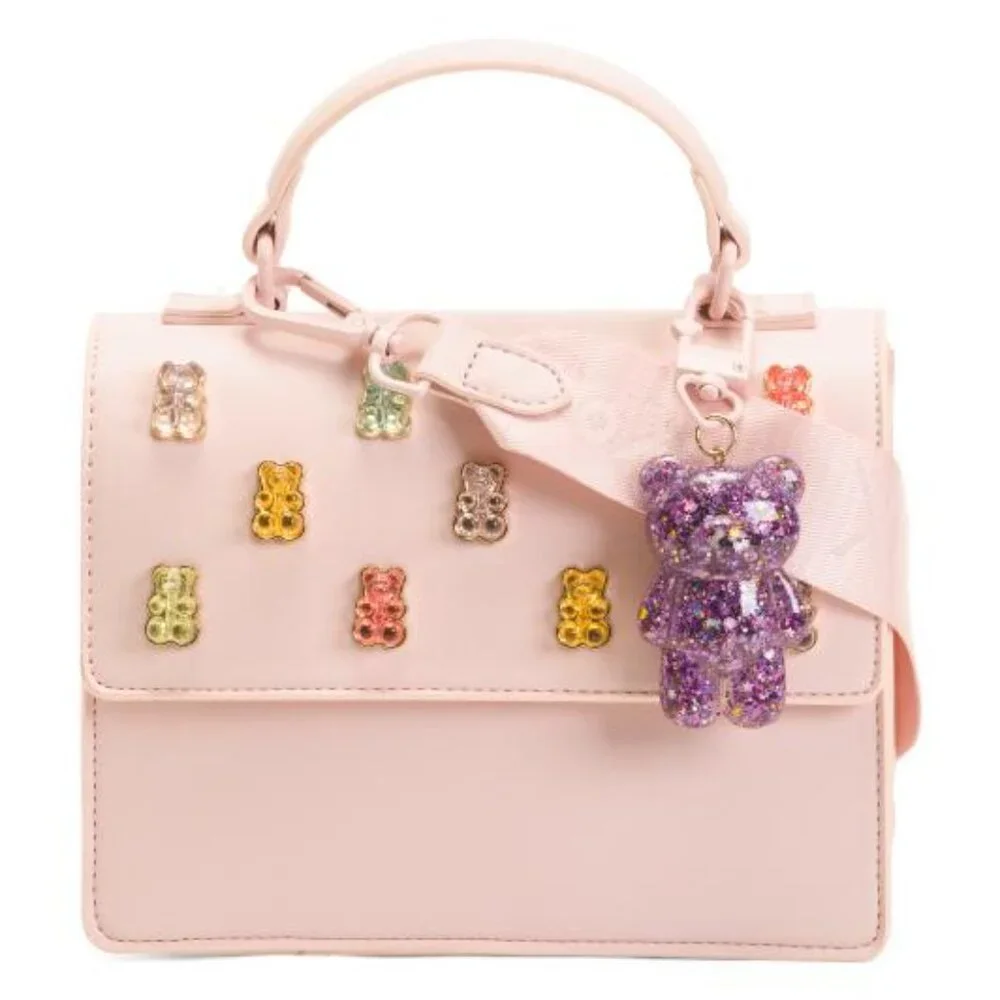 BETSEY JOHNSON Crossbody With Gummy Bear Charm - Picture 1 of 5
